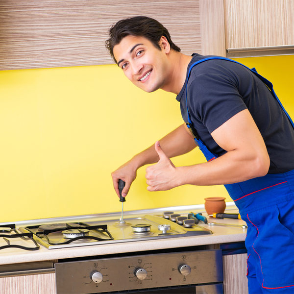 can you provide references from satisfied stove repair customers in Pella